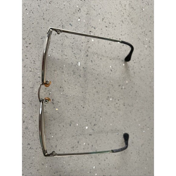 Vintage First Lady Japan Eyeglasses Frames ONLY 5 1/4 Full Rim 52-20 oval metal main image 13
